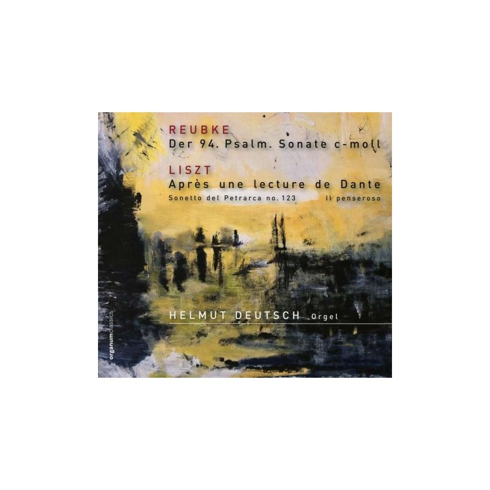 REUBKE - Deutsch - Sonate pour orgue en ut mineur 'Der 94ste Psalm'..